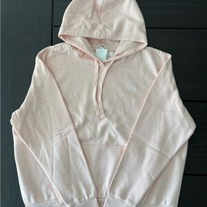 Women’s H&M Light Pink Sweatshirt Hoodie Size XL - New!